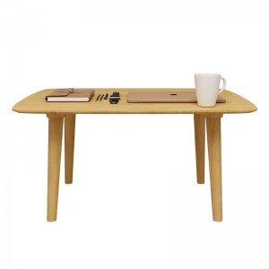 Бамбуковый стол 31 -дюймовый кофейный чайный стол для гостиной гостиной домашняя мебель мебель